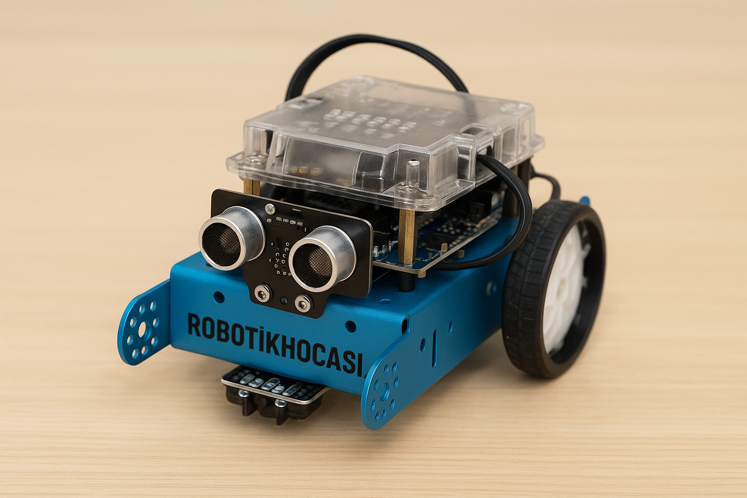 mBot robot ve temel sensörleri