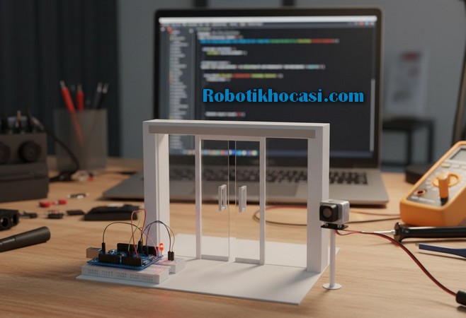 Arduino ile otomatik açılan kapı projesi
