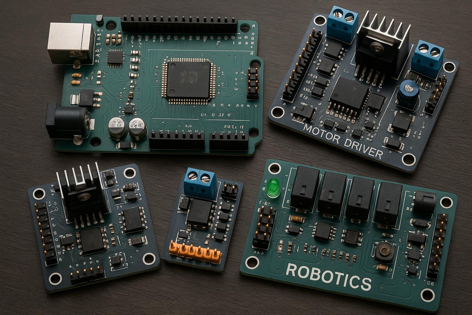 Arduino, Raspberry Pi ve ESP32 ana kontrol kartlarının karşılaştırması